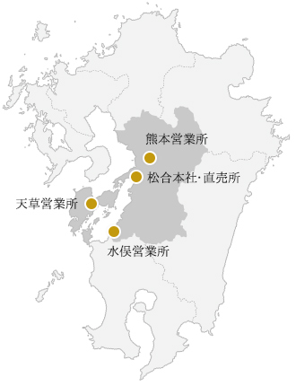 蔵・営業所MAP